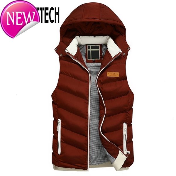 autumn winter mens vest jacket men's sleeveless waistcoat mens fashion cotton-padded sleeveless vest overcoats hat detachable, Black
autumn winter mens vest jacket men's sleeveless waistcoat mens fashion cotton-padded sleeveless vest overcoats hat detachable, Black