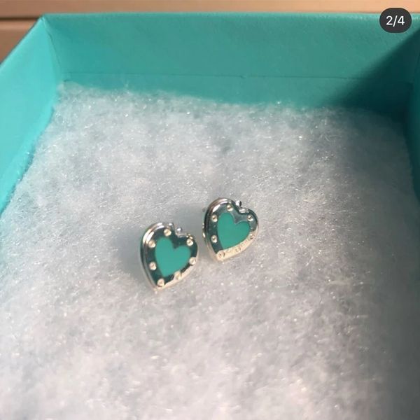tiff classic blue love heart s925 sterling silver earrings ladies party birthday gifts fashionable high-end, Golden;silver
tiff classic blue love heart s925 sterling silver earrings ladies party birthday gifts fashionable high-end, Golden;silver