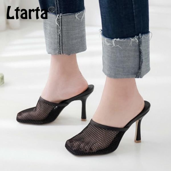 ltarta 2020 summer fashion hollow baotou shoes mesh breathable leisure high-heeled ladies' sandals1, Black
ltarta 2020 summer fashion hollow baotou shoes mesh breathable leisure high-heeled ladies' sandals1, Black