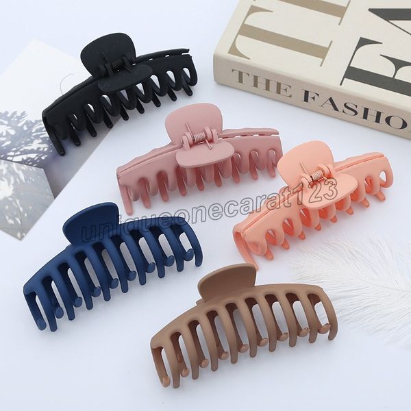 korean hair claw clip large elegant frosted hair clips hairpins crab barrette headwear for women girls hair accessories gifts, Golden;silver
korean hair claw clip large elegant frosted hair clips hairpins crab barrette headwear for women girls hair accessories gifts, Golden;silver