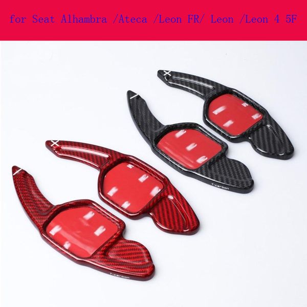 car accessories 2pcs carbon fiber dsg steering wheel shift paddle shifter for seat alhambra /ateca /leon fr/ leon /leon 4 5f
car accessories 2pcs carbon fiber dsg steering wheel shift paddle shifter for seat alhambra /ateca /leon fr/ leon /leon 4 5f