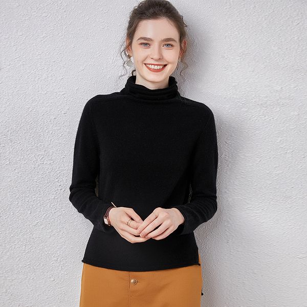 2021 new cashmere long back sweater women unibody knitted without sewing fall turtleneck pullover girl wqj1, White;black
2021 new cashmere long back sweater women unibody knitted without sewing fall turtleneck pullover girl wqj1, White;black