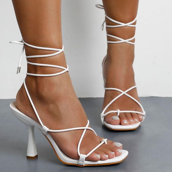 sandals woman 2021 summer white black high heels fashion cross-tied shoes lace up party ladies female pumps shoe size 35-42
sandals woman 2021 summer white black high heels fashion cross-tied shoes lace up party ladies female pumps shoe size 35-42