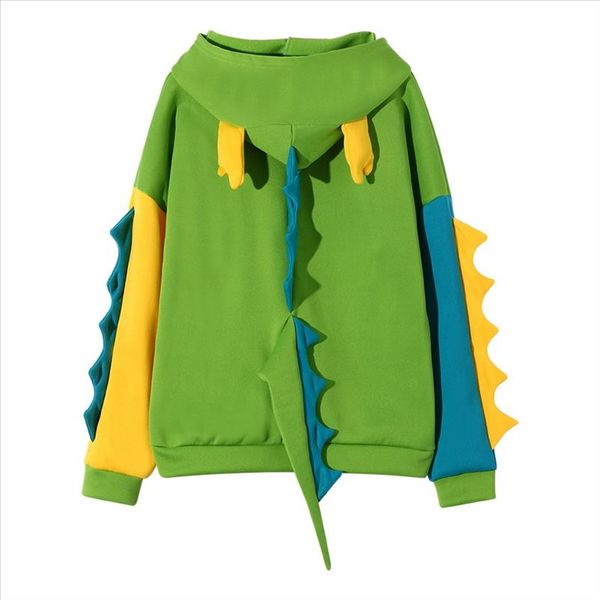 women harajuku hoodies women print long sleeve splice dinosaur sweatshirt fleece hoody pullover sweat femme, Black
women harajuku hoodies women print long sleeve splice dinosaur sweatshirt fleece hoody pullover sweat femme, Black