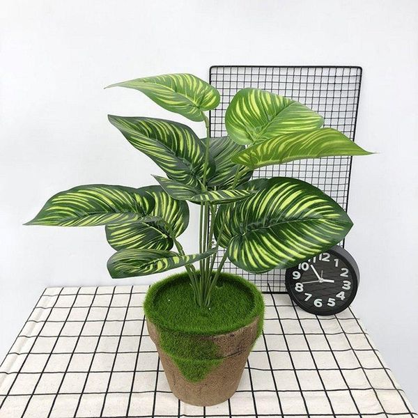 decorative flowers & wreaths green large artificial scindapsus aureus leaf bonsai tree fake plants for wedding balcony room home decoration
decorative flowers & wreaths green large artificial scindapsus aureus leaf bonsai tree fake plants for wedding balcony room home decoration