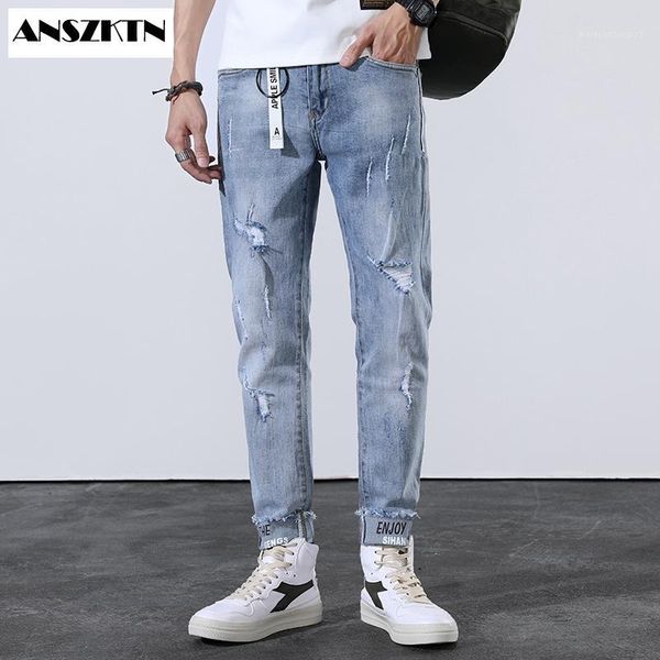 men's jeans anszkin fashion men's high waist straight pant for men streetwear loosehiking work pants outdoor apparel jean trousers, Blue
men's jeans anszkin fashion men's high waist straight pant for men streetwear loosehiking work pants outdoor apparel jean trousers, Blue