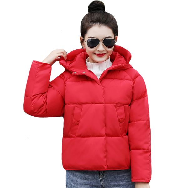 2019 winter jacket women breasted buttons hooded cotton padded female coat outwear short parka casaco feminino
2019 winter jacket women breasted buttons hooded cotton padded female coat outwear short parka casaco feminino