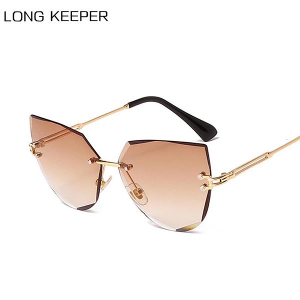 sunglasses longkeeper fashion rimless cat eye women gradient driving uv400 sun glasses vintage alloy frame eyewear shades oculos, White;black
sunglasses longkeeper fashion rimless cat eye women gradient driving uv400 sun glasses vintage alloy frame eyewear shades oculos, White;black