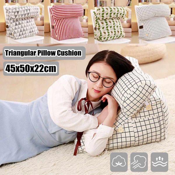 bed triangular cushion chair bedside lumbar chair backrest lounger lazy office living room reading pillow household decor1
bed triangular cushion chair bedside lumbar chair backrest lounger lazy office living room reading pillow household decor1