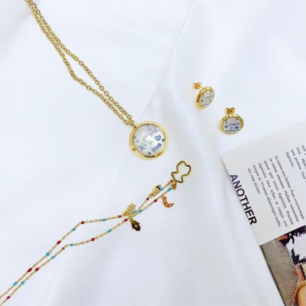 2020 european spanish mama cute animal bear colorful chain double chain necklace for women and women earrings pendant, Silver
2020 european spanish mama cute animal bear colorful chain double chain necklace for women and women earrings pendant, Silver