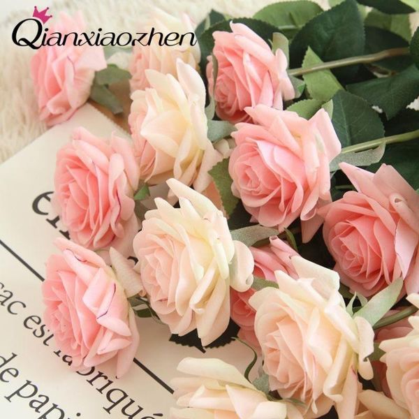 qianxiaozhen 4pcs rose artificial flowers for wedding fake flowers bouquet wedding home decoration
qianxiaozhen 4pcs rose artificial flowers for wedding fake flowers bouquet wedding home decoration