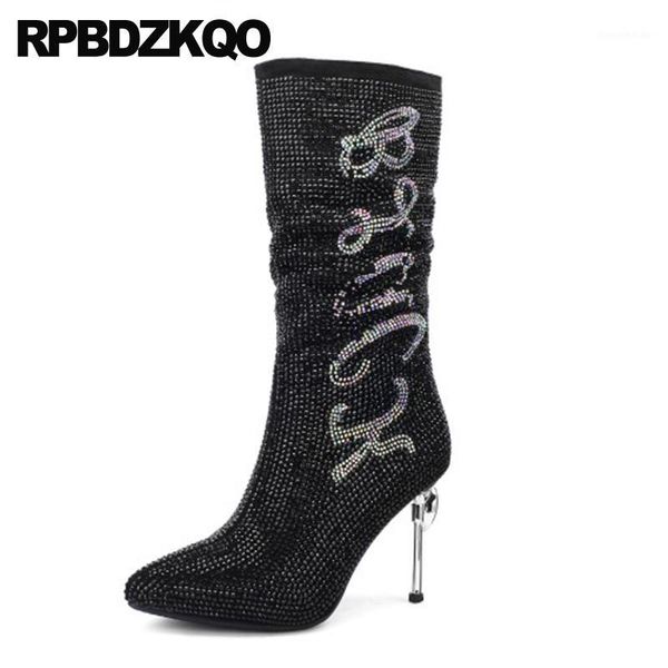 boots metal heel diamond big size faux fur shoes mid calf black pointed toe sheepskin high women wedding sparkly stiletto bling1
boots metal heel diamond big size faux fur shoes mid calf black pointed toe sheepskin high women wedding sparkly stiletto bling1