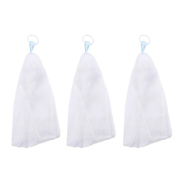 bath accessory set 3pcs exfoliating mesh soap saver pouch bubble net bag body facial cleaning netting
bath accessory set 3pcs exfoliating mesh soap saver pouch bubble net bag body facial cleaning netting