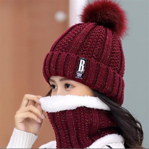 beanie/skull caps winter warm beanies casual wool knitting hats cap with collar set plush women fur ball pompom bonnet female accessory, Blue;gray
beanie/skull caps winter warm beanies casual wool knitting hats cap with collar set plush women fur ball pompom bonnet female accessory, Blue;gray