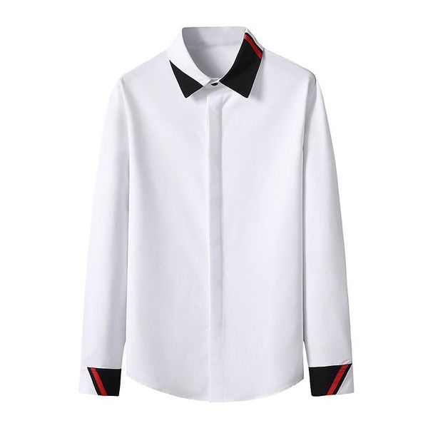 fashion brand men dress shirt 8 colors to choose wedding party shirts mens single-breasted square collar man camisa, White;black
fashion brand men dress shirt 8 colors to choose wedding party shirts mens single-breasted square collar man camisa, White;black
