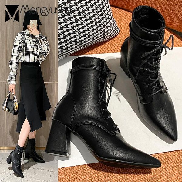 boots rope tied ankle women high heels winter riding booties front lace up motorcycle bottes femme 2021 leather knight botas, Black
boots rope tied ankle women high heels winter riding booties front lace up motorcycle bottes femme 2021 leather knight botas, Black