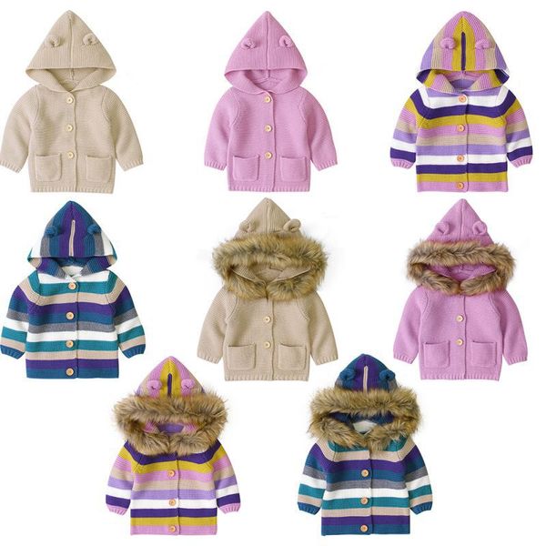 children kids knitted sweatshirt autumn winter baby boy girl cardigan striped print hoodie warm sweater casual outerwear 1029, Blue;gray
children kids knitted sweatshirt autumn winter baby boy girl cardigan striped print hoodie warm sweater casual outerwear 1029, Blue;gray