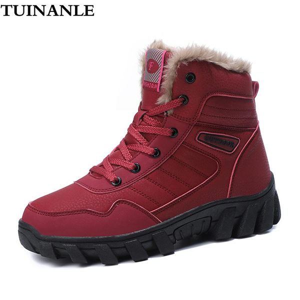 tuinanle ankle boots for women round toe snow boots warm plush winter women chunky rubber zapatos de mujer, Black
tuinanle ankle boots for women round toe snow boots warm plush winter women chunky rubber zapatos de mujer, Black