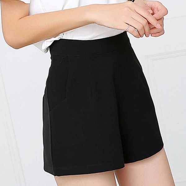 summer korean fashion black for women high waist solid chiffon classic basic casual wide leg shorts femme, White;black
summer korean fashion black for women high waist solid chiffon classic basic casual wide leg shorts femme, White;black