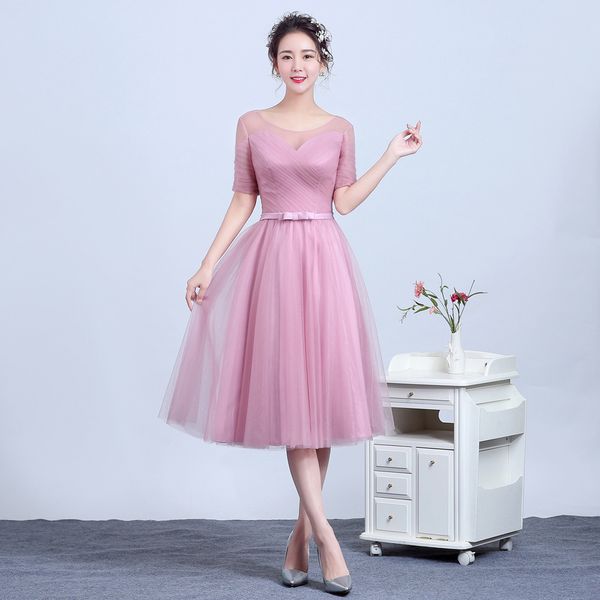 Robe de soiree New Arrival Tea-Length Cameo Brown Sexy Short Bridesmaid Dresses Backless Women party prom dress 4 styles
Robe de soiree New Arrival Tea-Length Cameo Brown Sexy Short Bridesmaid Dresses Backless Women party prom dress 4 styles