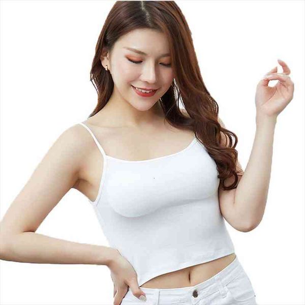 women tank crop solid underwear fashion solid female crop lingerie intimates with removable padded camisole, White
women tank crop solid underwear fashion solid female crop lingerie intimates with removable padded camisole, White