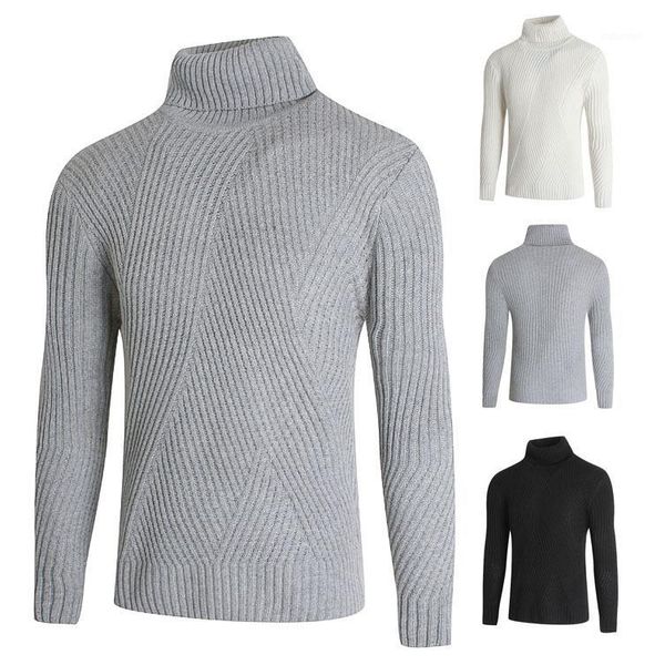 2020 men's turtleneck twisted fashion solid color sweater pullover warm sweater computer knitted wool casual1, White;black
2020 men's turtleneck twisted fashion solid color sweater pullover warm sweater computer knitted wool casual1, White;black