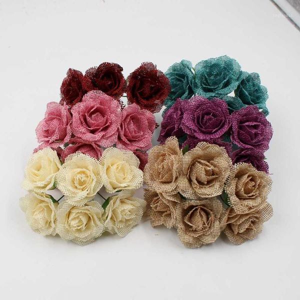 6pcs/lot artificial flower 4cm linen rose bouquet wedding party decoration diy wreath scrapbook gift box craft flower1
6pcs/lot artificial flower 4cm linen rose bouquet wedding party decoration diy wreath scrapbook gift box craft flower1