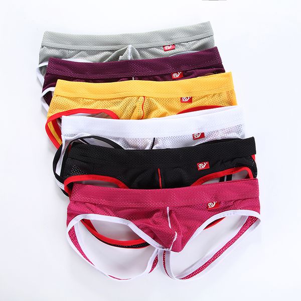 3Pieces/Lot Sexy Mens Thongs and G Strings Jockstrap Gay Mesh Hole Underwear Pouch Sissy Panties Mens G String Underwear 6PCS/LOT
3Pieces/Lot Sexy Mens Thongs and G Strings Jockstrap Gay Mesh Hole Underwear Pouch Sissy Panties Mens G String Underwear 6PCS/LOT