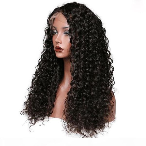 deep wave human hair 360 lace front wigs with baby hair brazilian hair 360 lace frontal wig natural hairstyles for black women, Black;brown
deep wave human hair 360 lace front wigs with baby hair brazilian hair 360 lace frontal wig natural hairstyles for black women, Black;brown