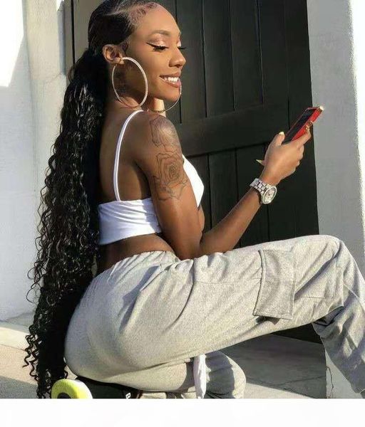 lady puffs tide ponytails drawstring kinky deep curly clip in ponytail hair extension long 60cm,24" ponytail horsetail hair pieces 160g, Black
lady puffs tide ponytails drawstring kinky deep curly clip in ponytail hair extension long 60cm,24" ponytail horsetail hair pieces 160g, Black