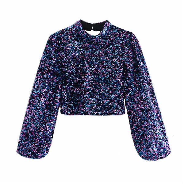 2021 new blue sequin crop women fall sparkly glitter elegant puff long sleeve blouse woman vintage backless ew7a, White
2021 new blue sequin crop women fall sparkly glitter elegant puff long sleeve blouse woman vintage backless ew7a, White