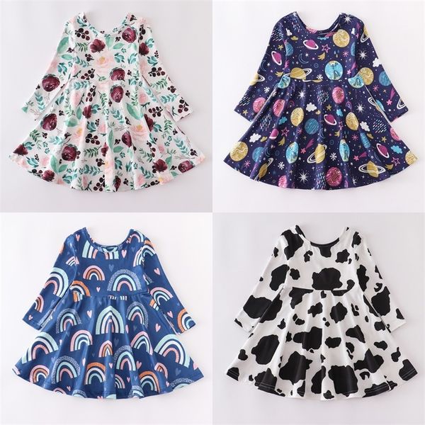 girlymax baby girls kids clothing milk silk floral cow print twirl dress knee length long sleeve 220310, Red;yellow
girlymax baby girls kids clothing milk silk floral cow print twirl dress knee length long sleeve 220310, Red;yellow