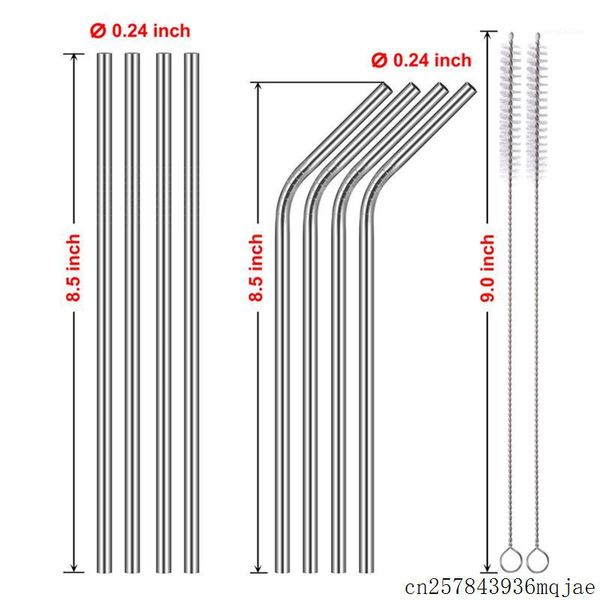 drinking straws 500pcs metal bent straight drink straw cleaning brush bar accessory stainless steel1
drinking straws 500pcs metal bent straight drink straw cleaning brush bar accessory stainless steel1