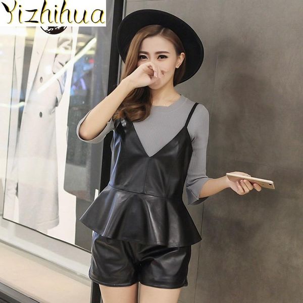 women's vests suspenders designer real leather vest women black v-neck sheepskin short waistcoat streetwear zip slim fit sleeveless jac, Black;white
women's vests suspenders designer real leather vest women black v-neck sheepskin short waistcoat streetwear zip slim fit sleeveless jac, Black;white