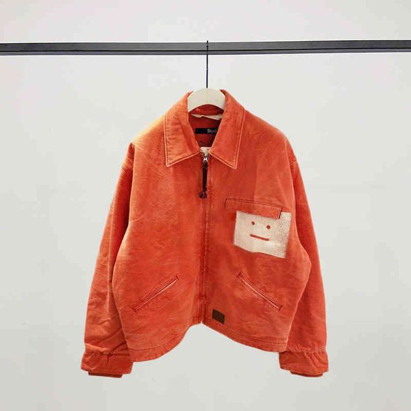 hip hop designer acne brand chunyuan ~ swedish minority ac2022 autumn and winter new smiley face zipper embroidered letter pattern jacket co, Black;brown
hip hop designer acne brand chunyuan ~ swedish minority ac2022 autumn and winter new smiley face zipper embroidered letter pattern jacket co, Black;brown