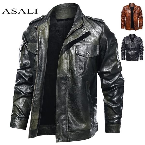 velvet faux leather jacket men casual stand collar coats pu motorcycle male business winter fur jacket thick fleece windproof 201026, Black
velvet faux leather jacket men casual stand collar coats pu motorcycle male business winter fur jacket thick fleece windproof 201026, Black