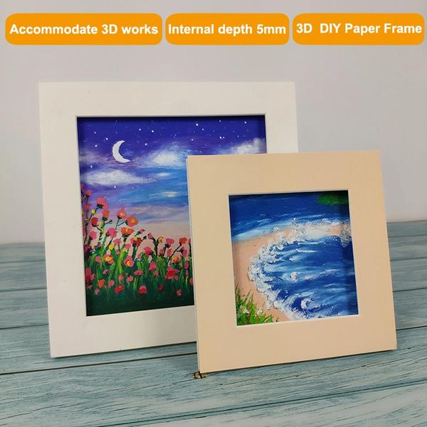 frames 5pcs diy paper po frame internal depth 0.5cm for displaying oil painting plant specimen picture decor
frames 5pcs diy paper po frame internal depth 0.5cm for displaying oil painting plant specimen picture decor