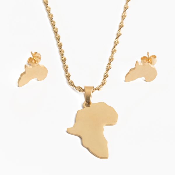 gold color earrings necklaces african map jewelry set for africa women wedding, Silver
gold color earrings necklaces african map jewelry set for africa women wedding, Silver