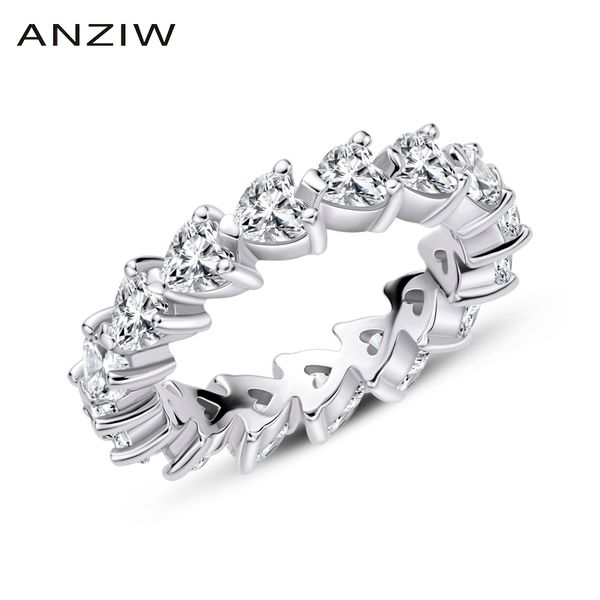 925 sterling silver wedding engagement full enternity rings anniversary heart cut ring silver women bridal ring jewelry t200908, Golden;silver
925 sterling silver wedding engagement full enternity rings anniversary heart cut ring silver women bridal ring jewelry t200908, Golden;silver