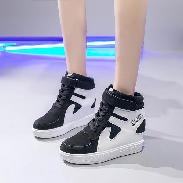 black white hidden wedge heels sneakers casual shoes woman high platform shoes women's high heels wedges for women
black white hidden wedge heels sneakers casual shoes woman high platform shoes women's high heels wedges for women