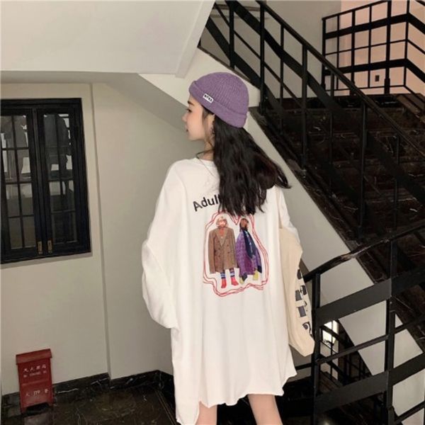 0oyvz 2020 sweaterlong new loose and versatile print long sleeve mini 2020 autumn sweate loose and versatile print sweater autumn sleeve min, Black
0oyvz 2020 sweaterlong new loose and versatile print long sleeve mini 2020 autumn sweate loose and versatile print sweater autumn sleeve min, Black