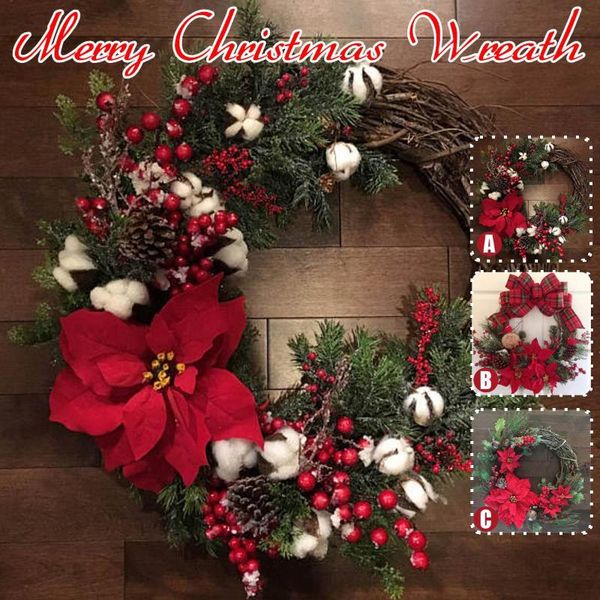 decorative flowers & wreaths 30cm christmas wreath handmade rattan pendant garland shopping mall tree door decoration
decorative flowers & wreaths 30cm christmas wreath handmade rattan pendant garland shopping mall tree door decoration