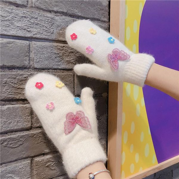 five fingers gloves women winter fur knitted full finger basic thicken plush lining mittens butterfly wrist warmer, Blue;gray
five fingers gloves women winter fur knitted full finger basic thicken plush lining mittens butterfly wrist warmer, Blue;gray