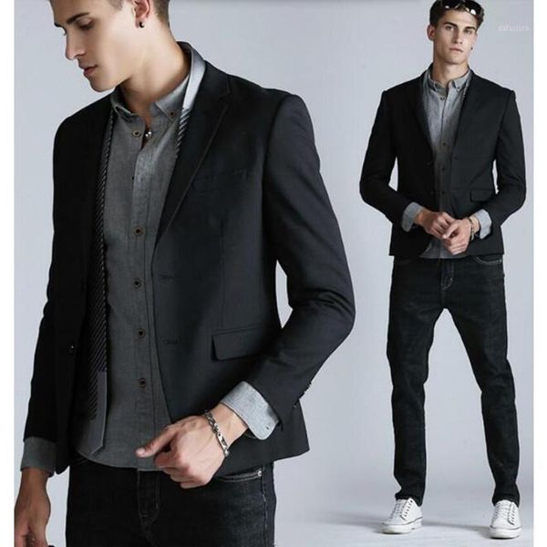 in the spring and autumn season leisure men's suit jacket to dine together business leisure men's suit1, White;black
in the spring and autumn season leisure men's suit jacket to dine together business leisure men's suit1, White;black