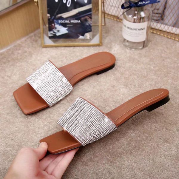 famous designer classic sandals fashion slippers women shoe lace drill summer beach outing casual slippers, Black
famous designer classic sandals fashion slippers women shoe lace drill summer beach outing casual slippers, Black