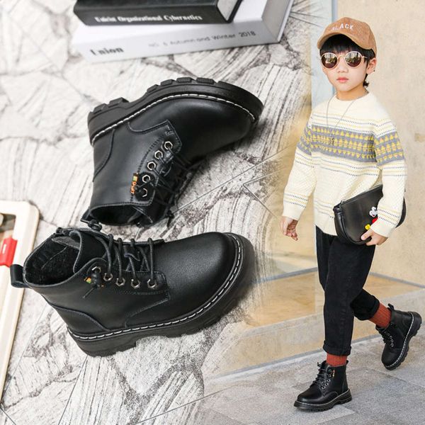 martin autumn boys' and winter 2020 new korean girls' leather fashion children's breathable boots, Black
martin autumn boys' and winter 2020 new korean girls' leather fashion children's breathable boots, Black