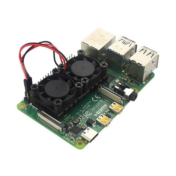 lapcooling pads dual fans + heat sink radiator modules kit for raspberry pi 4 parts
lapcooling pads dual fans + heat sink radiator modules kit for raspberry pi 4 parts
