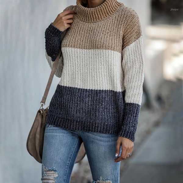 swetry damskie turtleneck women color-blocking patchwork slim long sleeve female casual knitted pullover thick pull femme hiver1, White;black
swetry damskie turtleneck women color-blocking patchwork slim long sleeve female casual knitted pullover thick pull femme hiver1, White;black