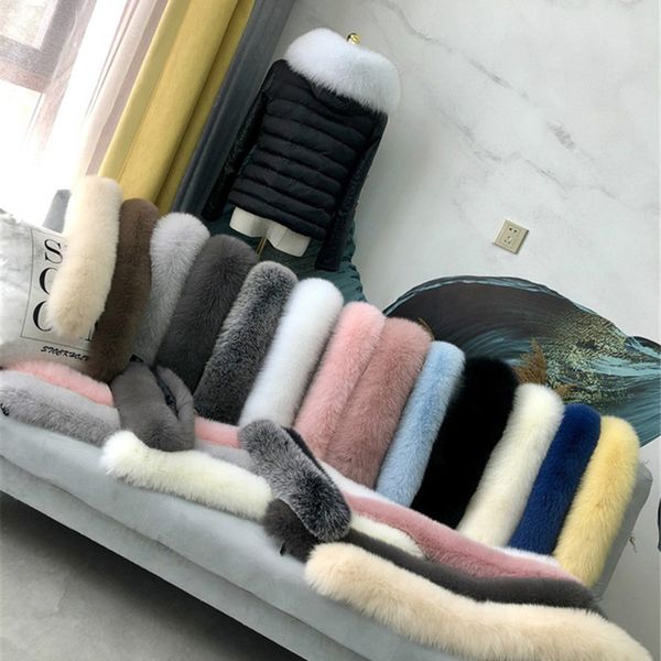 100% real fox fur collar for women luxury warm natural fox fur scarves shawl winter coat hood trim collar large fur muffler wrap 201026, Blue;gray
100% real fox fur collar for women luxury warm natural fox fur scarves shawl winter coat hood trim collar large fur muffler wrap 201026, Blue;gray
