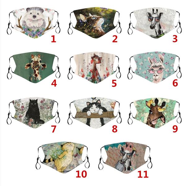 3d printing animal fashion cute giraffe personality masks cat face outdoor casual washable cotton mask with
3d printing animal fashion cute giraffe personality masks cat face outdoor casual washable cotton mask with